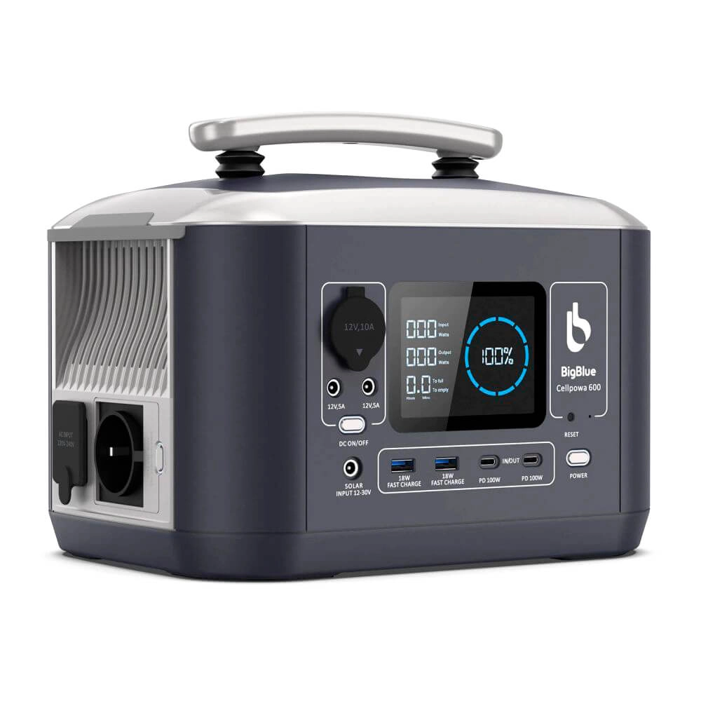 Портативная зарядная станция CP600 BIG BLUE Фото - 1