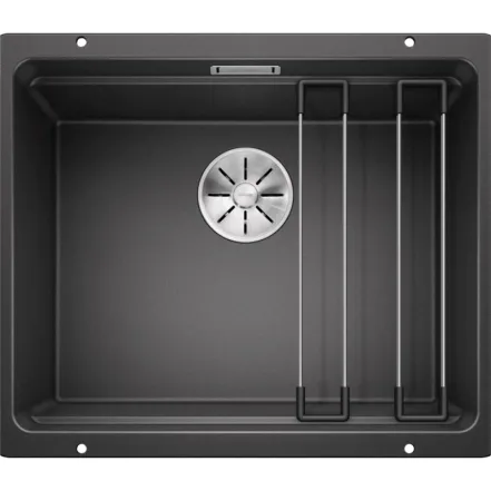Кухонна мийка Blanco ETAGON 500-U SILGRANIT антрацит (522227)
