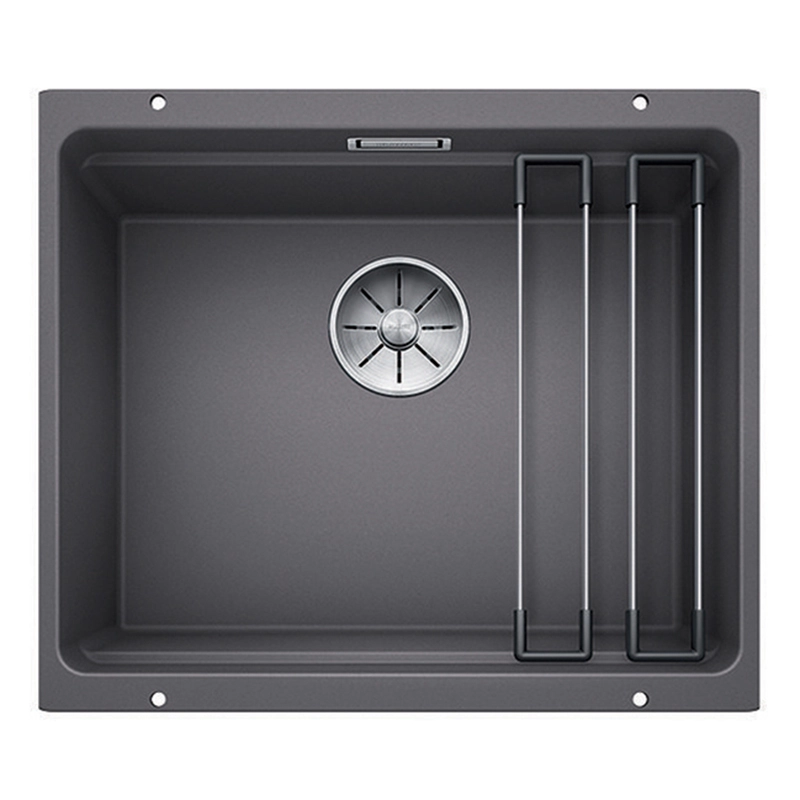 Кухонна мийка Blanco ETAGON 500-U SILGRANIT темна скеля (522228)