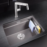 Кухонна мийка Blanco ETAGON 500-U SILGRANIT сірий беж (522234) Фото - 3