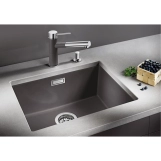 Кухонна мийка Blanco SUBLINE 500-U SILGRANIT темна скеля (523433) Фото - 1