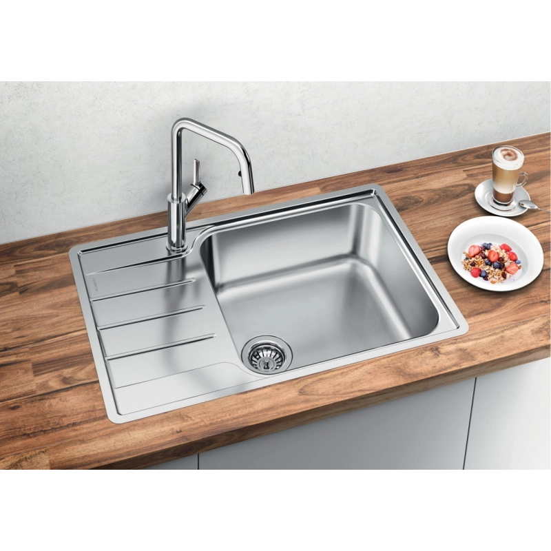 Кухонна мийка Blanco LEMIS XL 6 S-IF Compact нержавіюча сталь (525111) Фото - 1