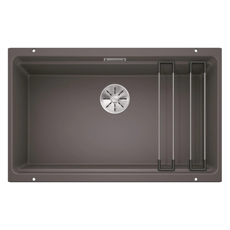 Кухонная мойка Blanco ETAGON 700-U SILGRANIT темная скала (525168)