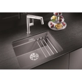 Кухонная мойка Blanco ETAGON 500-U SILGRANIT черный (525887) Фото - 4