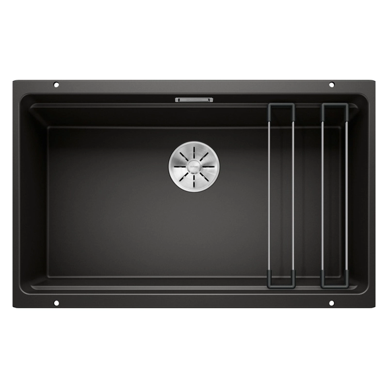 Кухонна мийка Blanco ETAGON 700-U SILGRANIT чорний (525891)