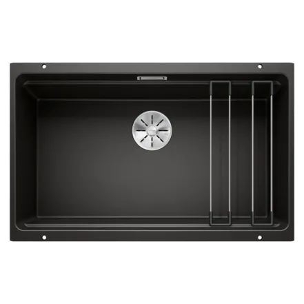Кухонная мойка Blanco ETAGON 700-U SILGRANIT черный (525891)