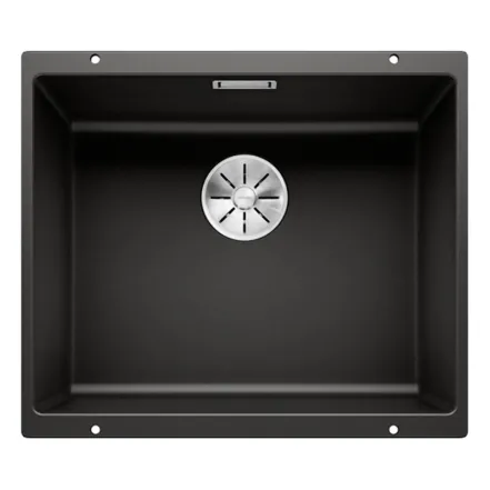 Кухонная мойка Blanco SUBLINE 500-U SILGRANIT черный (525995)