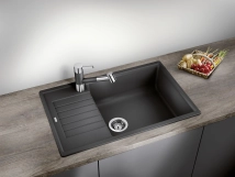 Кухонна мийка Blanco ZIA XL 6S Compact SILGRANIT чорний (526019) Фото - 2