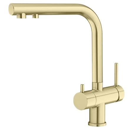 Кухонний змішувач Blanco FONTAS II PVD satin gold золотий матовий (526692)