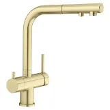 Кухонный смеситель Blanco FONTAS-S II PVD satin gold золотой матовый (526694) Фото - 1