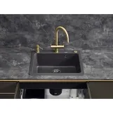 Дозатор рідкого миючого засобу Blanco LATO PVD Steel satin gold золотий матовий (526699) Фото - 4