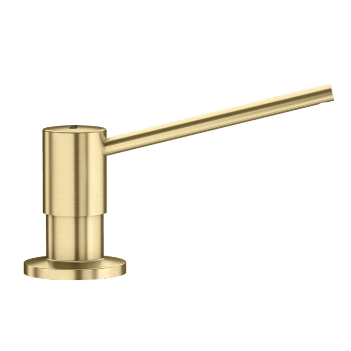 Дозатор рідкого миючого засобу Blanco TORRE PVD satin gold золотий матовий (526700)