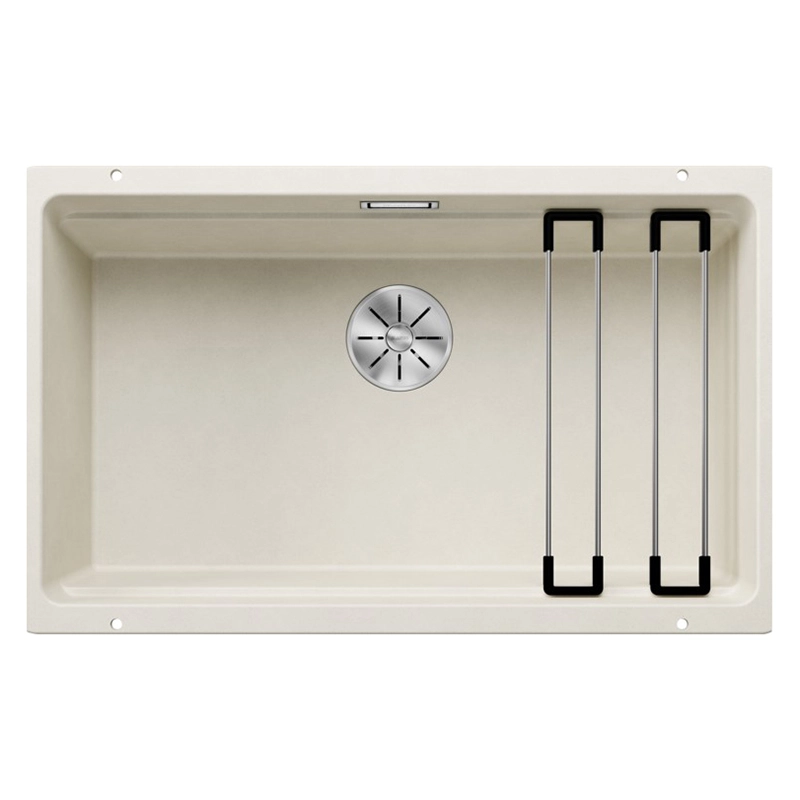 Кухонная мойка Blanco ETAGON 700-U SILGRANIT нежный белый (527078)