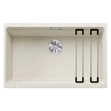 Кухонна мийка Blanco ETAGON 700-U SILGRANIT ніжний білий (527078)
