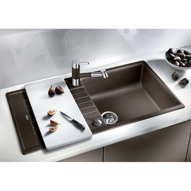 Кухонна мийка Blanco ZIA XL 6S Compact SILGRANIT вулканічний сірий (527397) Фото - 1