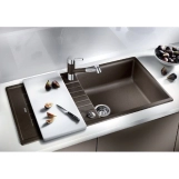 Кухонна мийка Blanco ZIA XL 6S Compact SILGRANIT вулканічний сірий (527397) Фото - 1