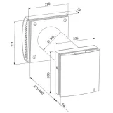 Побутовий рекуператор BLAUBERG Vento Expert A100-1 S10 W V.2 ( 0688187479) Фото - 1