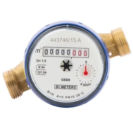 Лічильник холодної води B Meters GSD8 RFM Ø 1/2" L=110 мм (8MA00F12CSCMV0)