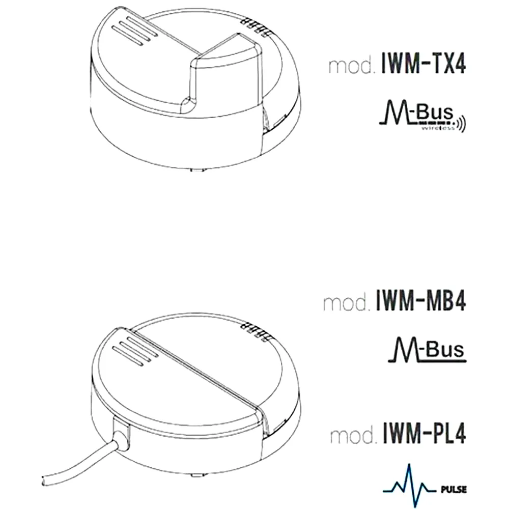 Счетчик воды фланцевый B Meters WDE-K50 DN 80 ХВ 0,1°С-50°С R 100 Qn= 100 м³/ч (K50F080IV) Фото - 3