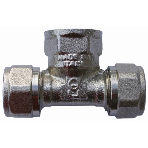 Тройник (гайка) Idrosanitaria Bonomi Ø20 х 1/2 "В х 20 (3932200420)