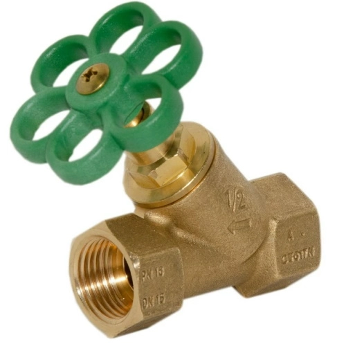 Вентиль Idrosanitaria Bonomi Ø1/2" V-образный PN16 0/+95°C (7520A004)