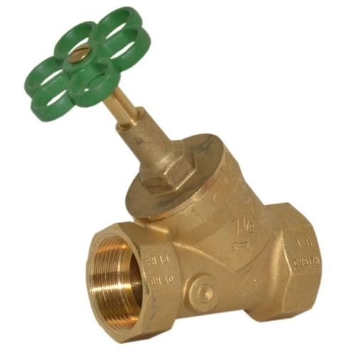 Вентиль Idrosanitaria Bonomi Ø1 1/2" V-образный PN16 0/+95°C (7520A011)