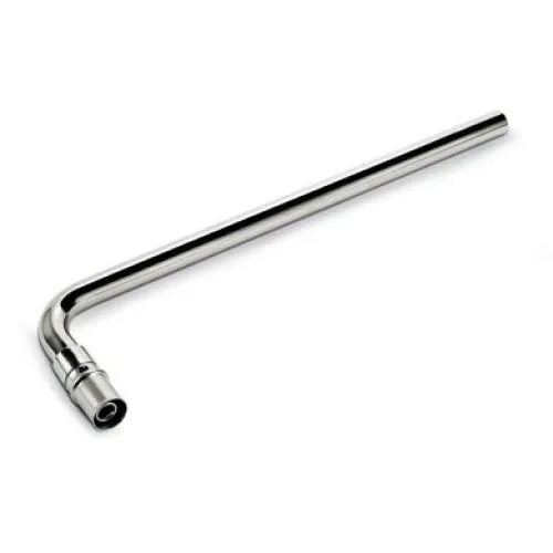 Коліно хром для радіатора (прес) Idrosanitaria Bonomi Ø15 x Ø16 x 2,0 мм x 300 мм (40050316)
