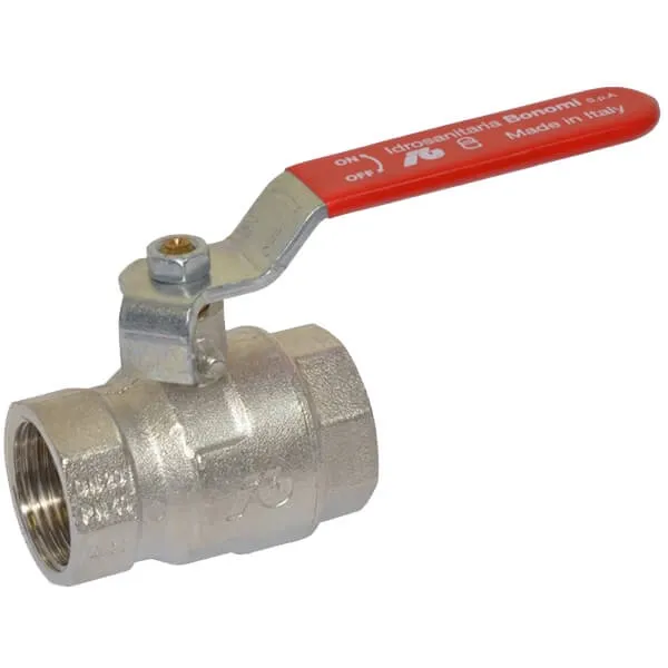 Кран кульовий Idrosanitaria BonomiTAMIGI Ø3/4" ВВ PN40  –10°C/+120°C сталева ручка (76000106R)