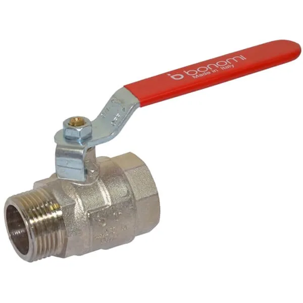 Кран шаровой Idrosanitaria Bonomi TAMIGI Ø1" ВН PN40 -10°C/+120°C стальная ручка (76050108R)