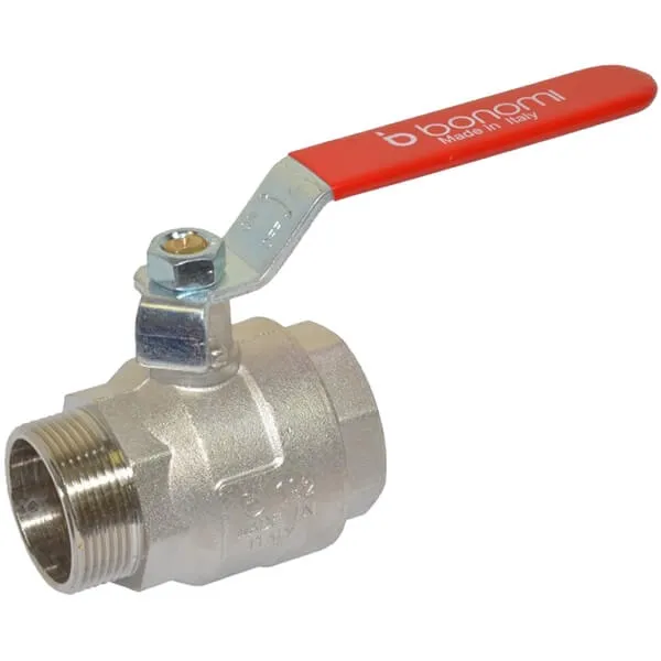 Кран кульовий Idrosanitaria Bonomi TAMIGI Ø1 1/2" ВЗ PN30  –10°C/+120°C сталева ручка (76050111R)