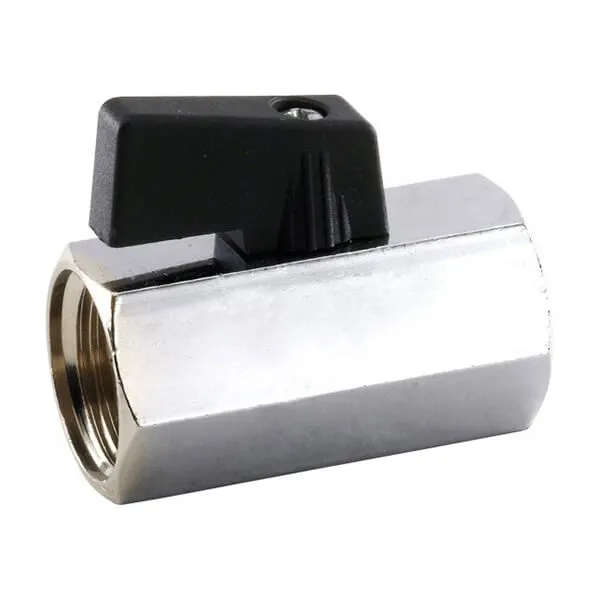 Кран міні кульовий Idrosanitaria Bonomi NIAGARA  Ø1/2" ВВ 10 bar  -10/+90°C (77000004)