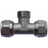 Трійник (гайка) Idrosanitaria Bonomi Ø20 х 1/2"З х 20 (3933200420)