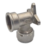 Коліно настінне (гайка) Idrosanitaria Bonomi Ø20 х 1/2"В (39542004)