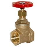 Задвижка латунная Idrosanitaria Bonomi Ø3/4" ВВ PN10 (52300006)