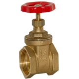 Задвижка латунная Idrosanitaria Bonomi Ø1 1/4" ВВ PN10 (52300010)