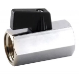 Кран мини шаровой Idrosanitaria Bonomi NIAGARA Ø3/4" ВВ 10 bar -10/+90°C (77000006)