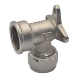 Колено настенное (гайка) Idrosanitaria Bonomi Ø20 х 1/2 "В (39542004)