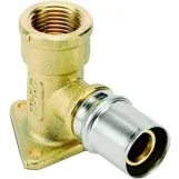 Коліно настінне (прес) Idrosanitaria Bonomi Ø20 х 3/4" В (40542006)