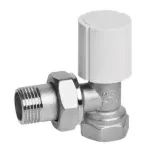 Кран радіаторний Ø1/2" кутовий PN10 +95°C Idrosanitaria Bonomi (56010404)