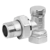 Кран радиаторный отсекающий Ø1/2" угловой PN10 +95°C Idrosanitaria Bonomi (56030404)