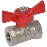 Кран шаровой Idrosanitaria BonomiTAMIGI Ø1/4" ВВ PN40 -10°C/+120°C "бабочка" (76020002R)