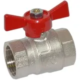 Кран шаровой Idrosanitaria Bonomi TAMIGI Ø1" ВВ PN40 -10°C/+120°C "бабочка" (76020008R)