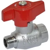 Кран кульовий Idrosanitaria Bonomi TAMIGI Ø1/4" ВЗ PN40  –10°C/+120°C "метелик" (76070002R)