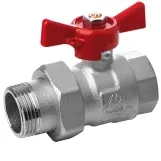 Кран-американка кульовий Idrosanitaria Bonomi TAMIGI  Ø1/2red PN40 –10°C/+120°C (76500004R)