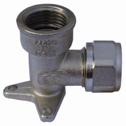 Колено настенное (гайка) Idrosanitaria Bonomi Ø20 х 3/4 "В (39542006)