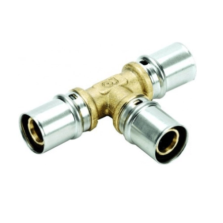 Трійник редукційний (прес) Idrosanitaria Bonomi Ø16 х 20 х 16 (4031162016)