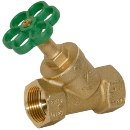Вентиль Idrosanitaria Bonomi Ø1" V-подібний PN16  0/+95°C (7520A008)
