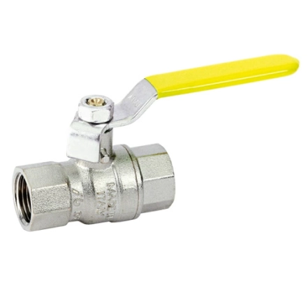 Кран газовый шаровой Idrosanitaria Bonomi MISSUORI GAS Ø1 1/2" ВВ стальная ручка (79500111)