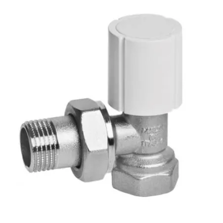 Кран радиаторный Ø1/2" угловой PN10 +95°C Idrosanitaria Bonomi (56010404)
