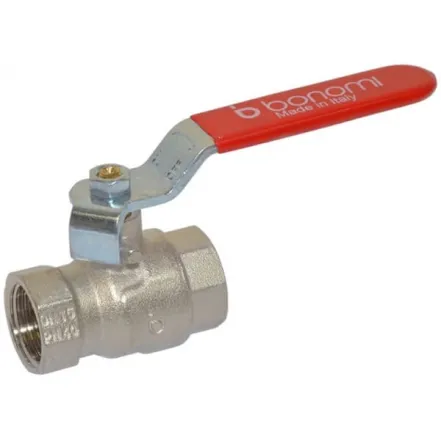 Кран кульовий Idrosanitaria Bonomi TAMIGI Ø1/2" ВВ PN40  –10°C/+120°C сталева ручка (76000104R)